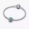 Wyoming-Herz-Charm aus Sterlingsilber Wyoming-Herz-Charm aus Sterlingsilber