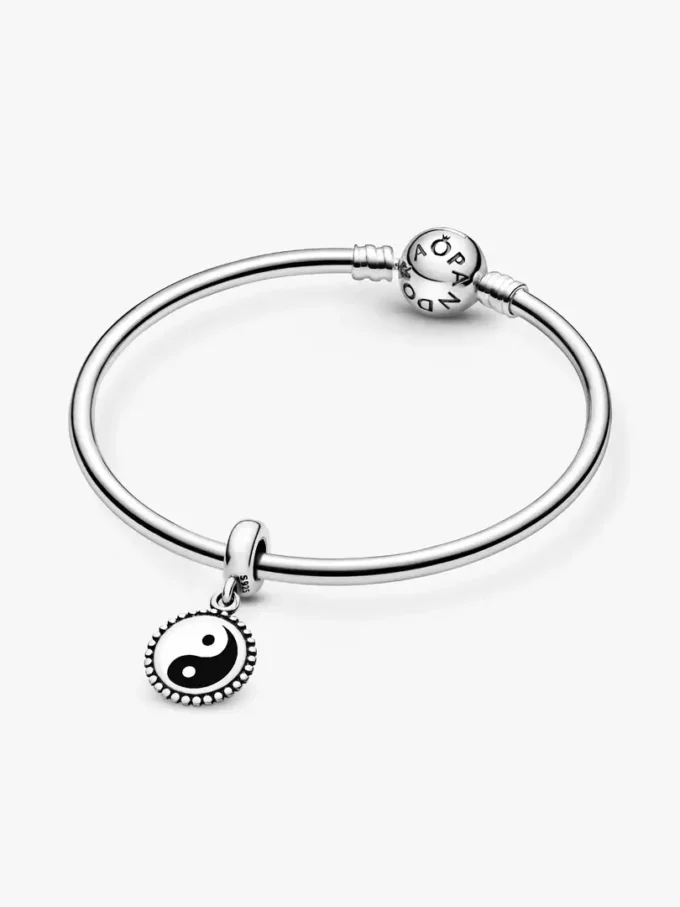 Yin-Yang-Dangle Charm aus Sterlingsilber Yin-Yang-Dangle Charm aus Sterlingsilber