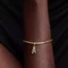Zikaden-Dangle Charm, 14-karätig vergoldet Zikaden-Dangle Charm, 14-karätig vergoldet