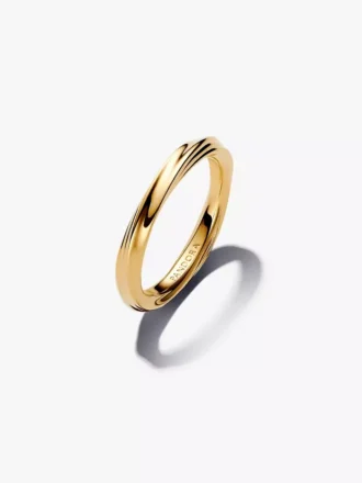 Zweifarbige Ringe „Twists & Turns“ (2er-Set)