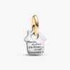 Zweifarbiger „Grandma’s House“-Dangle Charm – Sterlingsilber, 14-karätig vergoldet Zweifarbiger „Grandma’s House“-Dangle Charm – Sterlingsilber, 14-karätig vergoldet