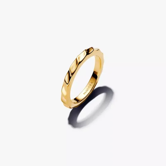 Zweifarbiges Ring-Set mit Wellenmuster, 2er-Set Zweifarbiges Ring-Set mit Wellenmuster, 2er-Set